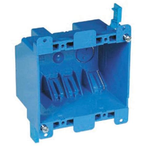 blue electrical box dimensions|blue plastic electrical boxes.